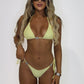 Crown'd Bikini Top - Baby Yellow